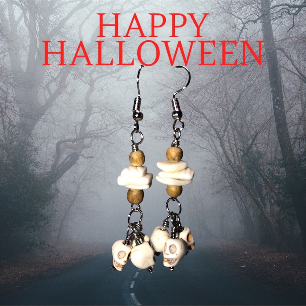 Skulls & Such Earrings *SALE*